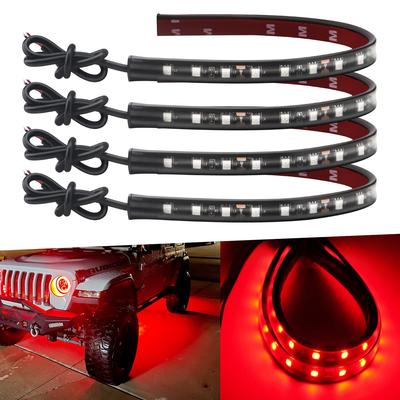 LED Bandlicht, Für Autos, 12,6 Zoll (32 cm), Fußlichter, Motorrad-Rücklicht,