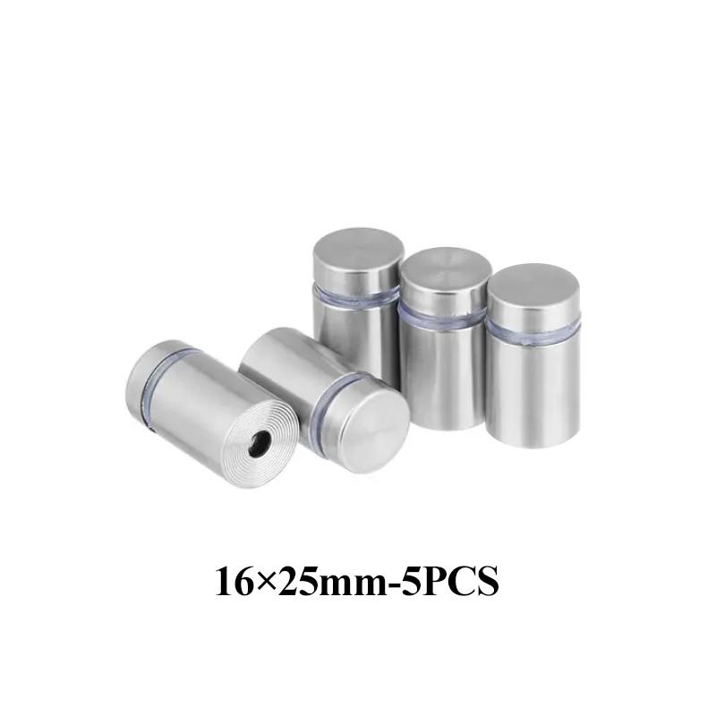 12-19MM Stainless Steel Glass Fasteners Advertisement Standoffs Pin Billboard Fixing Screws Advertising Board Fixed Nails Screw