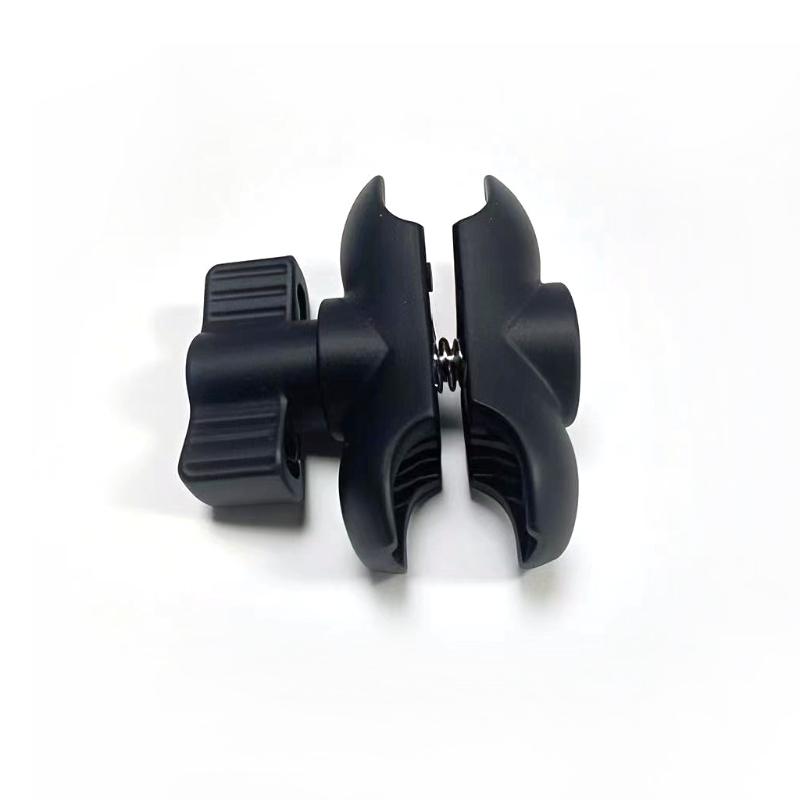 1 Piece 1" Ball Head Mount Adapter Pole Double Socket Arm Aluminum Alloy For Ram Mounts 6/9/15Cm Lights Camera Extension Holder