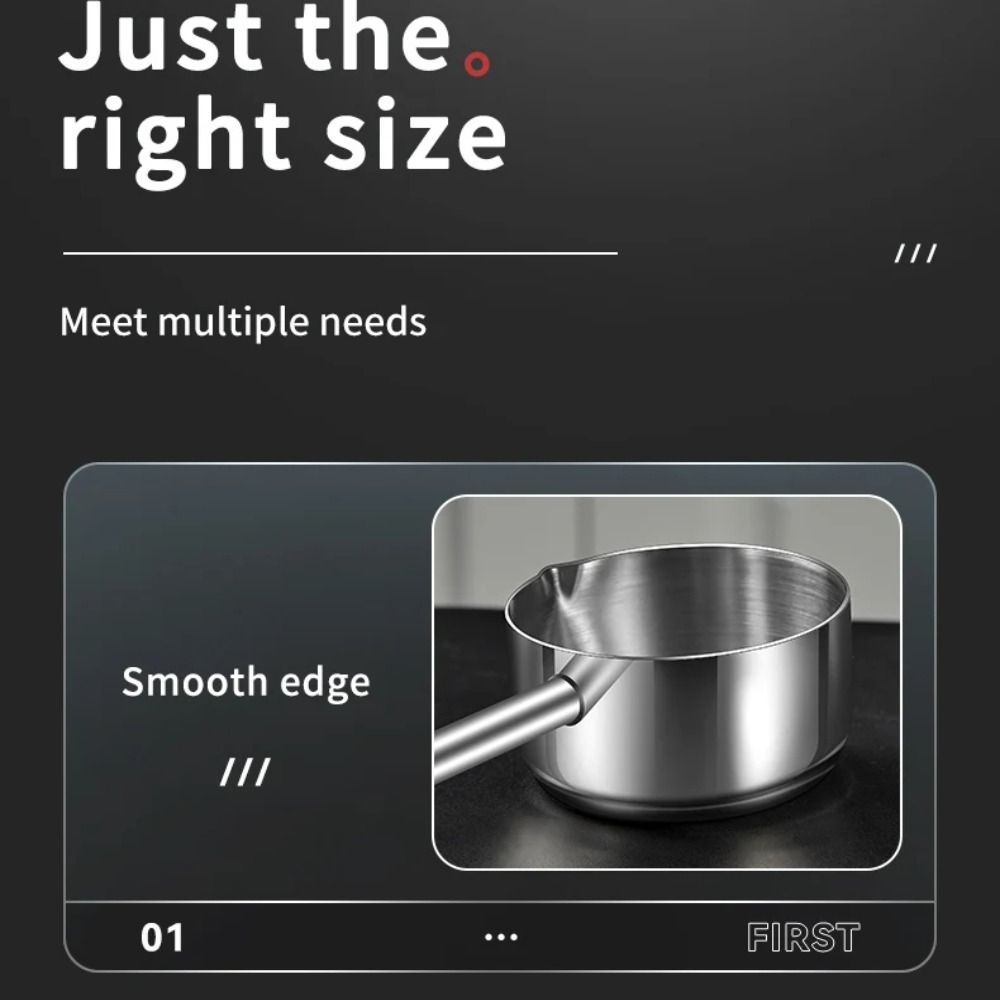 304 Stainless Steel Sauce Seasoning Spoon Multifunctional Soup Spoon Cooking Scoop  Hot Oil Milk
