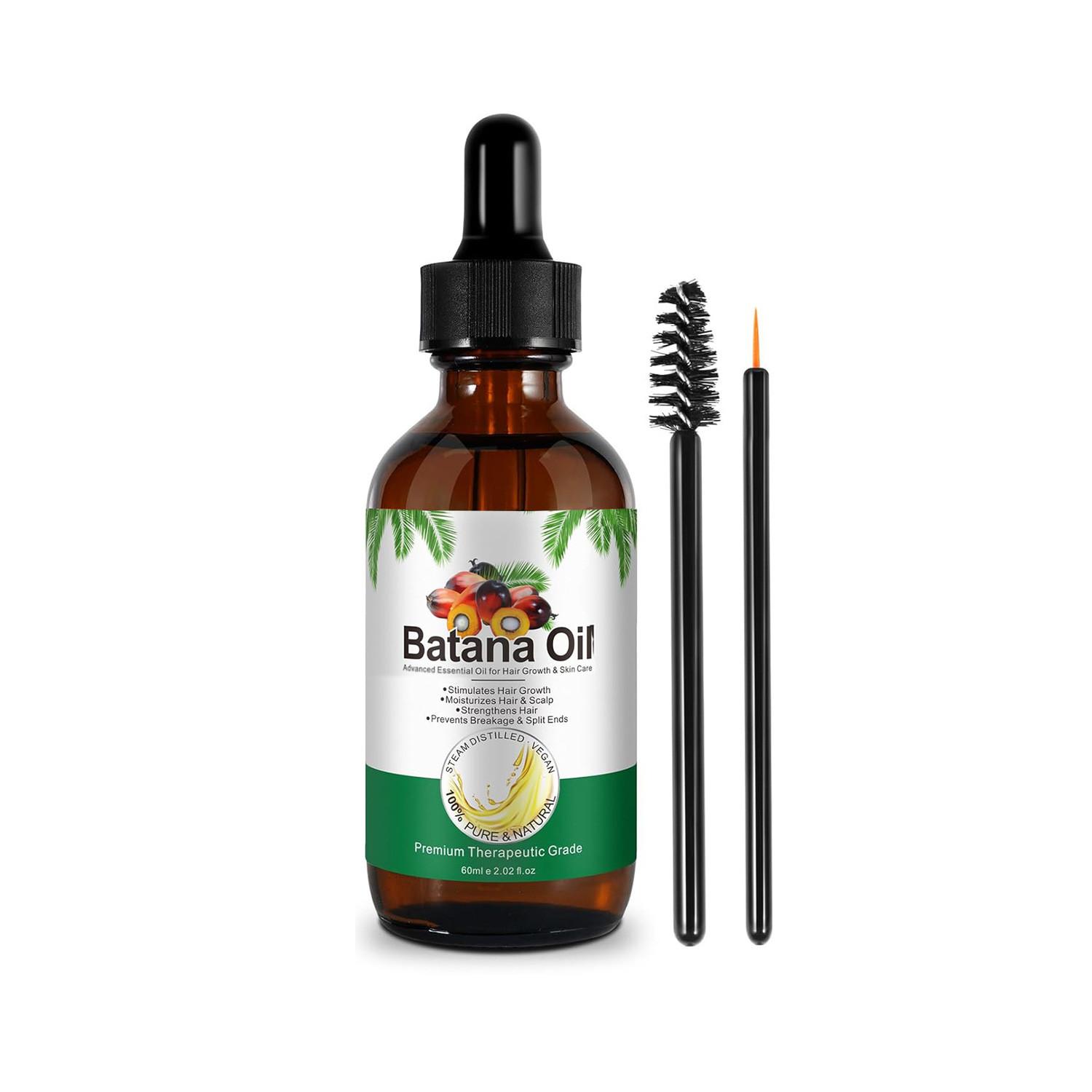 

Batana Hair Oil 60ml, Cold Batana Oil, Promotes Hair Growth, Nourishes The Scalp And Hair Loss And Breakage