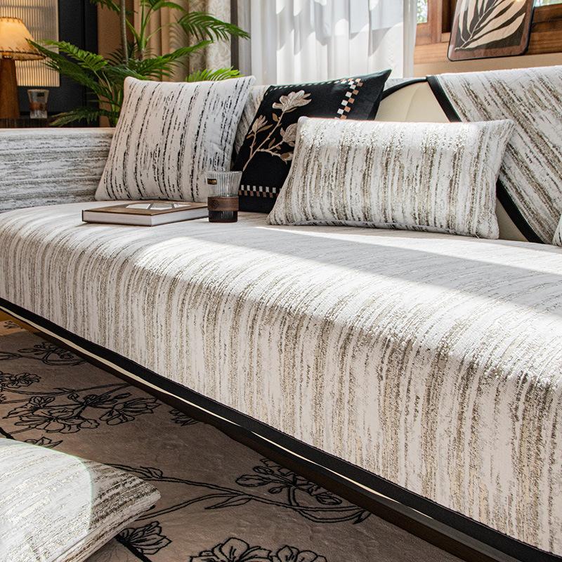

Premium Chenier Sofa Cushion Universal In All Seasons New Seat Cushion Non-Slip Sofa Cover Cross-Border 70*70cm