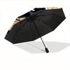 1pc Villains Windproof Automatic Windproof Umbrella, Lightweight for Women/Men, Perfect Christmas Gift 0811260