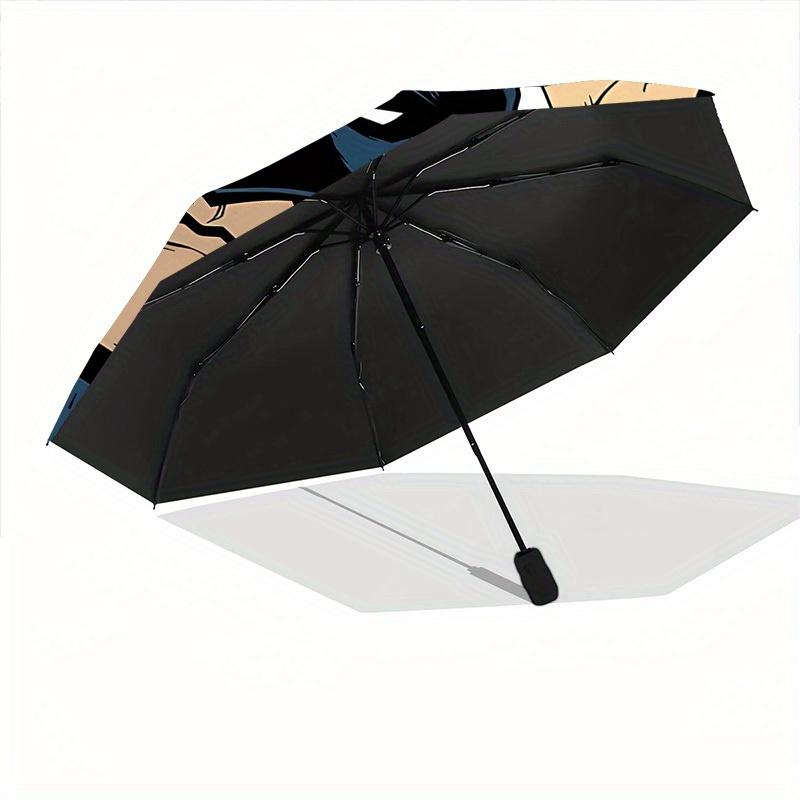 1pc Villains Windproof Automatic Windproof Umbrella, Lightweight for Women/Men, Perfect Christmas Gift 0811260