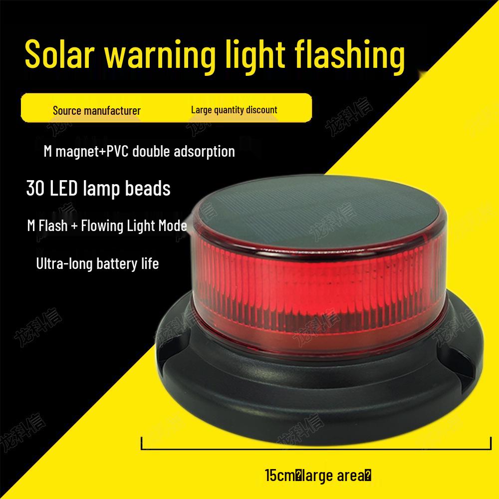 

Светодиодный вращающийся сигнальный фонарь на солнечной батарее с двумя режимами, магнитным креплением и перезаряжаемым аккумулятором для использования на улице на вилочном погрузчике