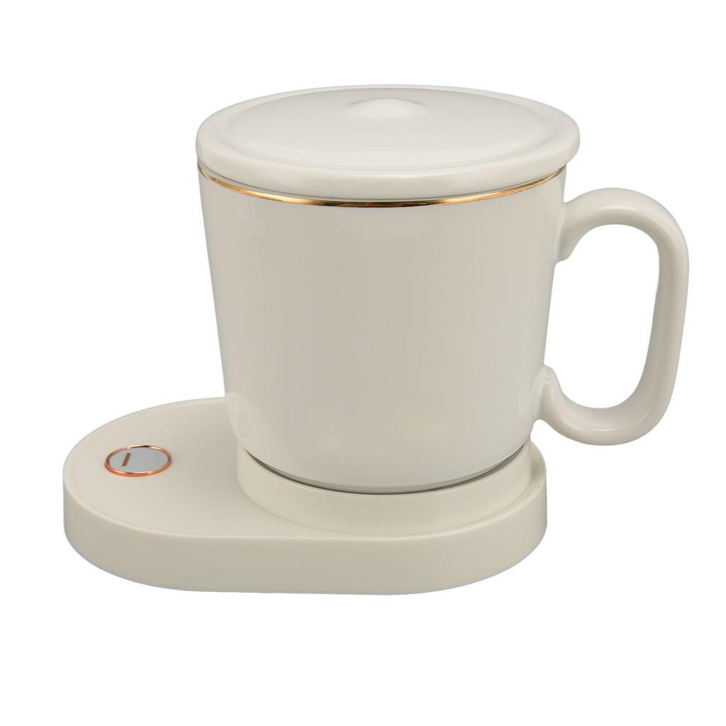 Aquecedor de Café Inteligente Interface Tipo C Temperatura Constante Agitação Automática Aquecedor de Xícara Elétrico com