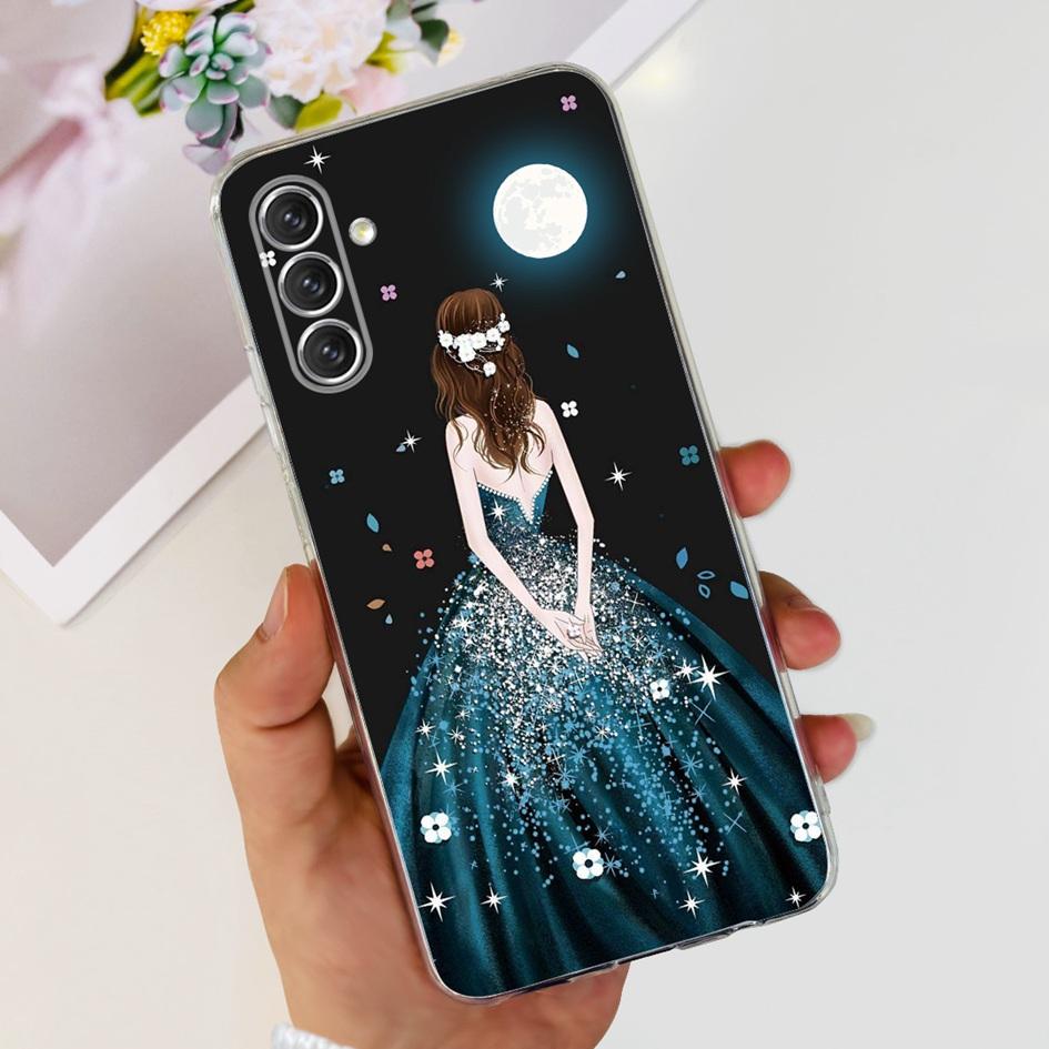 For Samsung A04s Case A047 SM-A047F Stylish Flower Printed Funda Soft Cases For Samsung Galaxy A04s A13 5G SM-A136B Bumper A 04s