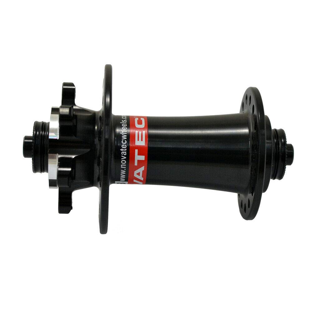 NOVATEC D791SB D792SB MTB 32 Hole Disc Hubs NA2154 + w/Skewers,1 Pair, Black,