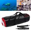 Große Netztasche Seesack Scubas Tauchen Schnorcheln Tragetasche Wasserausrüstung mit Reißverschluss
