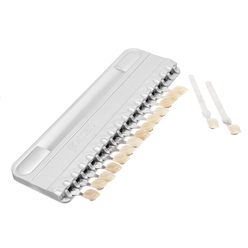 NICEDEN Vita Toothguide 3D Master Teeth Whitening Bleach Shade Guide Przenośność 16 kolorów Klinika stomatologiczna Kolorymetryczna płytka