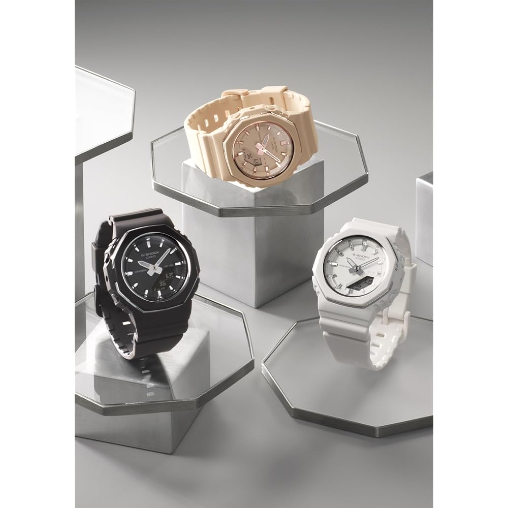 [Casio] G-Shock Watch (Domestic Genuine Product) Environmentally Friendly Materials GMA-P2110-4AJF Women's Beige Pink