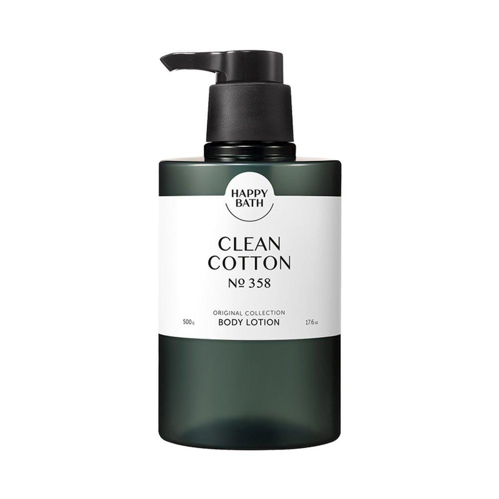 HAPPY BATH Collection Originale Lotion pour le Corps Coton Frais 500g