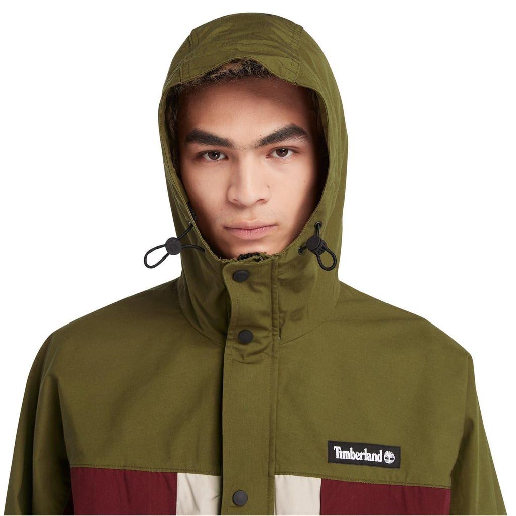 Timberland Mens Hooded Relaxed Fit Windbreaker