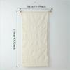 1PC Christmas Advent Calendar with 24 Pockets Soft Canvas Wall Hanging Organizer Festive Decor for Kids Gifts Home Wall Calenda