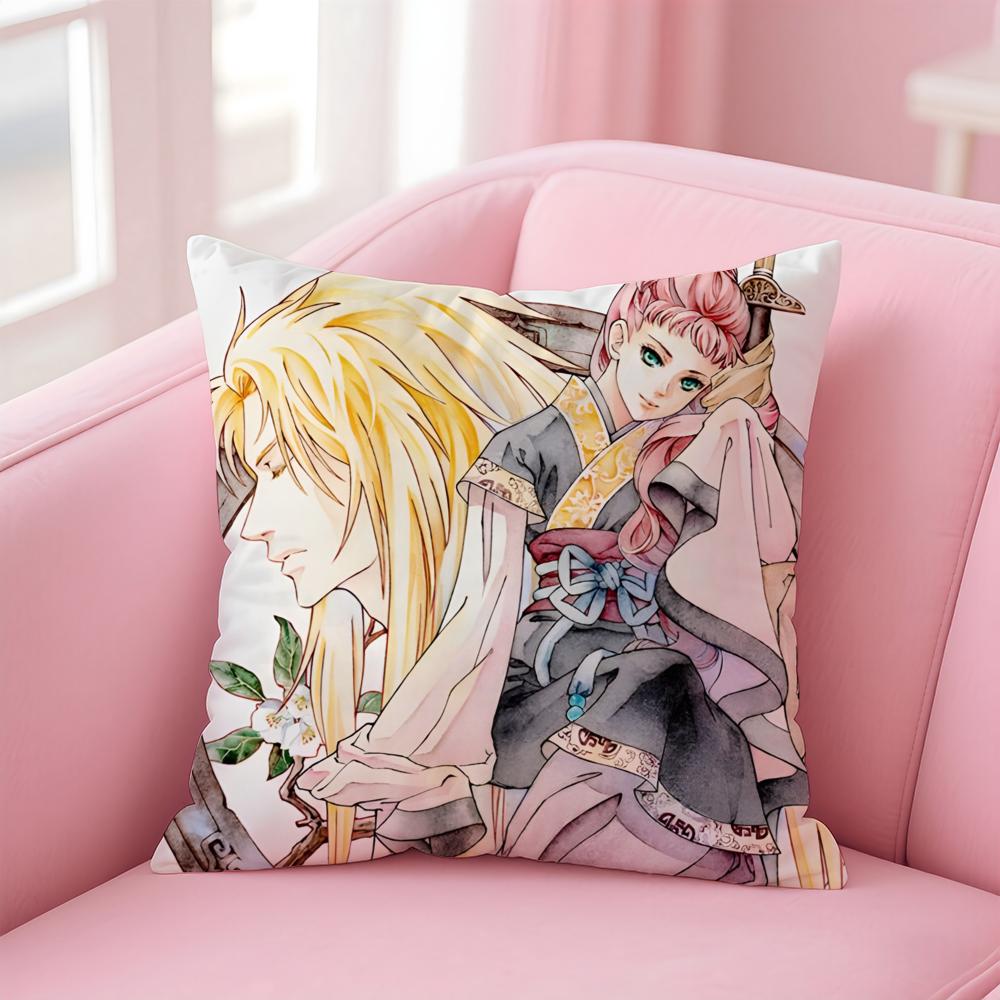 Beautiful Cool Comics The Twelve KingdomsK Cushion Cover Pillow Case Soft Skin Friendly Fabric Concealed Zipper