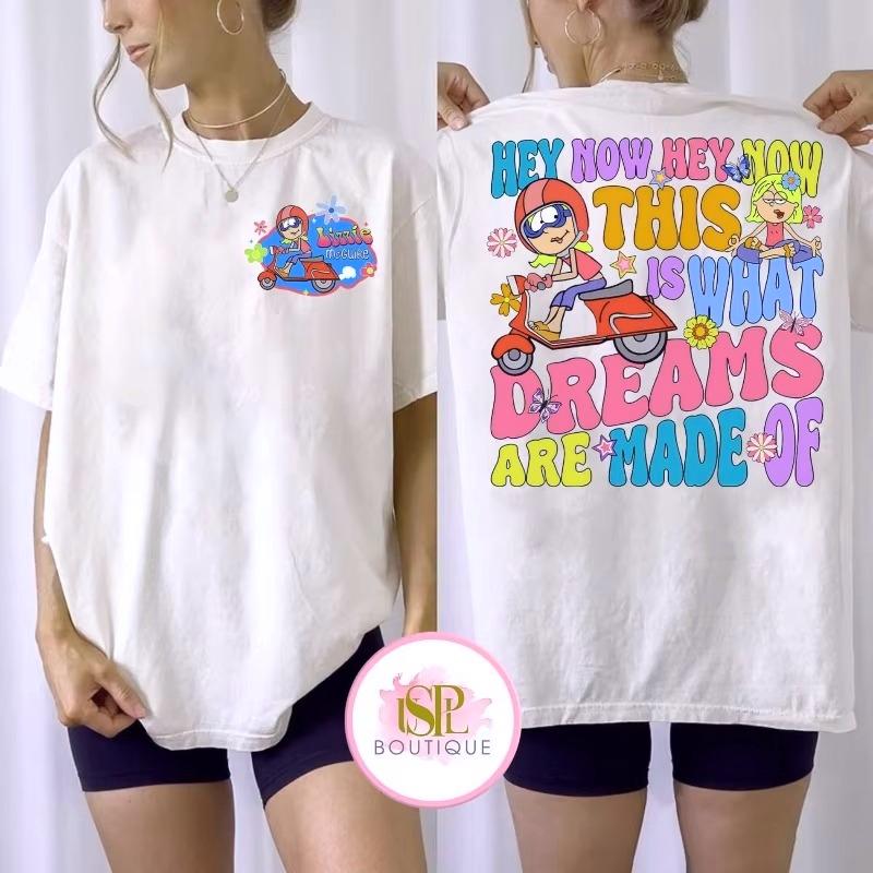 Channel Lizzie McGuire Shirt Lizzie McGuire This Is What Dreams Are Made of Shirt land Trip Family Shirt S