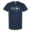 Dallas Retro Roadster - Texas Vintage Heimaturlaub T-Shirt - Marine