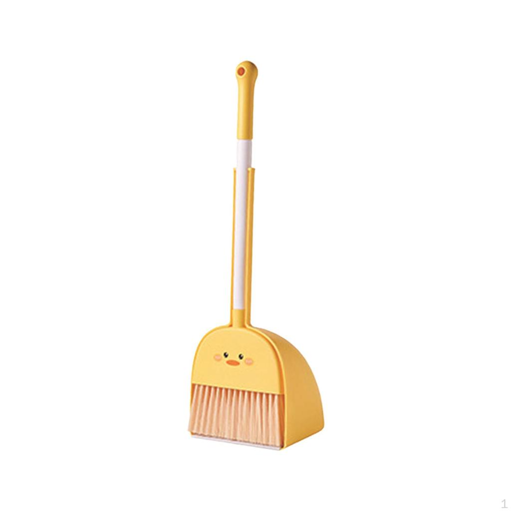 Children Housekeeping Cleaning Tools, Toddlers Broom Set Mini with Dustpan for Kids,Children