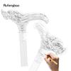 Golden Black Dragon Head Walking Cane Fashion Decorative Steel Stick Gentleman Elegant Cosplay Cane Knob Crosier Cane 93cm