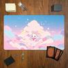 Cute Cartoon Rabbit Heart Cloud Gaming Mouse Pad Playmat 24"X14" MTG TCG Office Desk Mat for Work Game PC Laptop Carpet MousePad