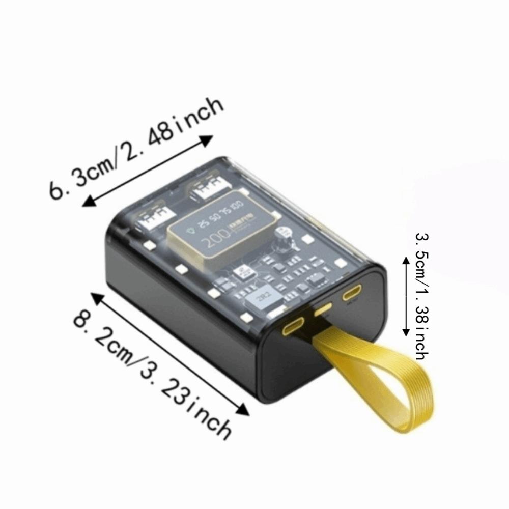 Fast Charge Power Bank Case Double USB Output DIY Power Bank Box  Portable Charging