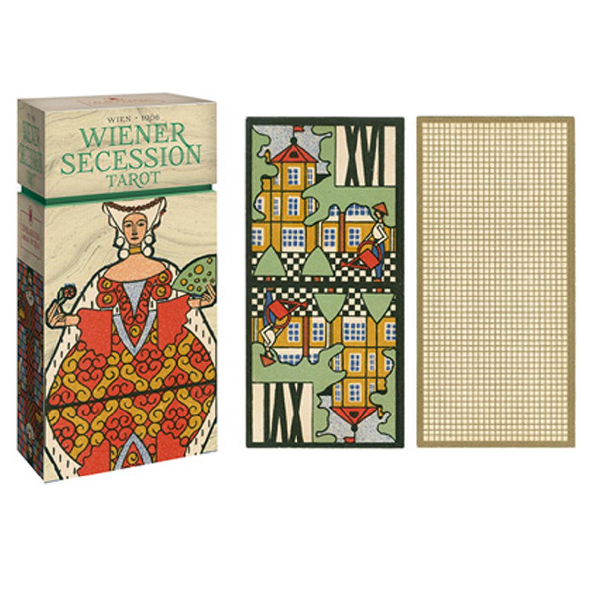 

Сокровища лилии [R2807] - Таро Creator Wiener Secession Anima Antiqua 1906 разноцветный бежевый - 12x7 см