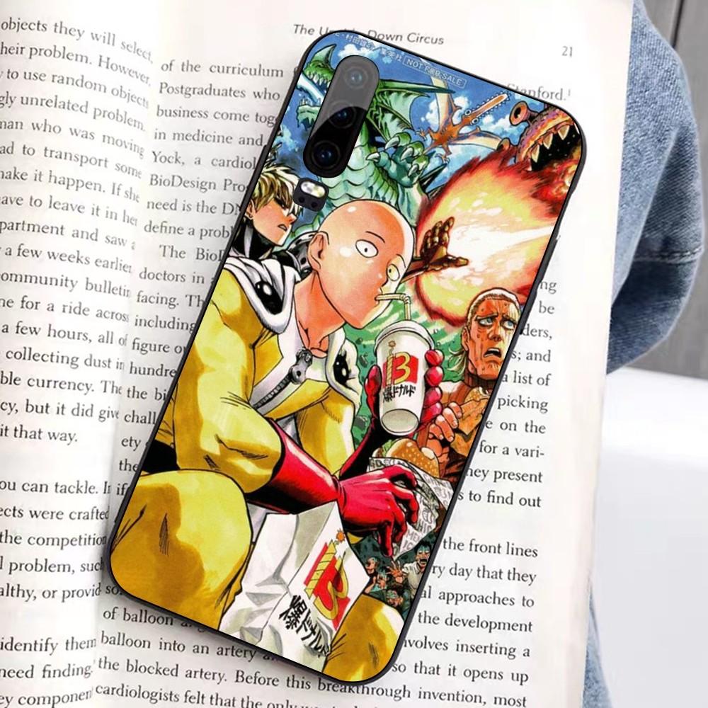 One P-Punch Man Saitama Phone Case For Huawei Honor 10 Lite 9 20 7A 9X 30 50 60 70 Pro Plus Soft Silicone Cover
