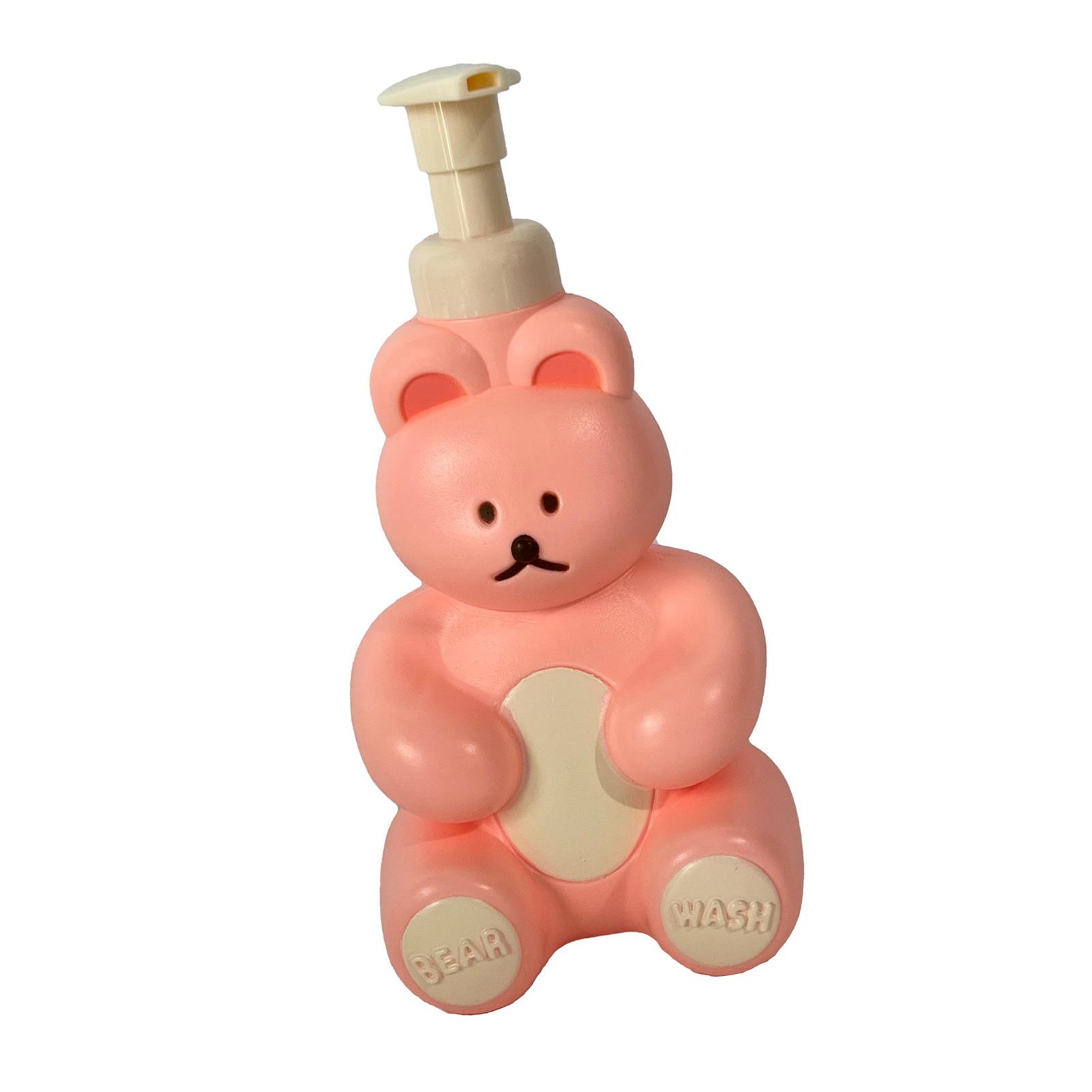 

Бутылка-пенообразователь Милая форма медвежонка Большая емкость Бутылка-диспенсер для мыла-пены для умывания лица, геля для душа, мыла для рук