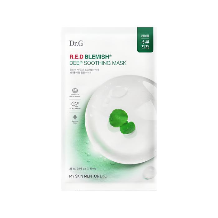 Dr.G Red Blemish Deep Soothing Mask (10 sheets) (36846613)