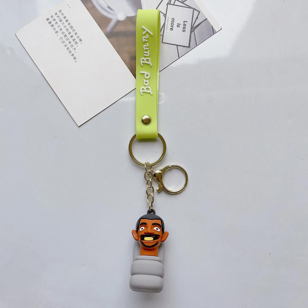 Portachiavi Cuphead Anime Cartone Animato Figure Mugman Bambola Uomo Toilette Skibidi Portachiavi Ciondolo Portachiavi Auto Giocattoli per Bambini Regali di Natale