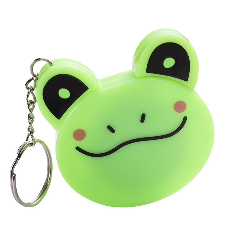 1pc 150cm Mini Tape Meter Tape Tailor Ruler Keychain Measuring Tape Clothing Size Tape Measure Portable Sewing Tools Accessory
