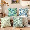 Lush Leaves Cushion Cover Premium Comfort Reversible Pillow Cove Two In One Design for Any Room Car Interior
