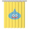 Dragon Quest Slime Shower Curtain – Cute Anime Bath Decor, Yellow & Blue Design, Easy Clean For Modern Bathroom