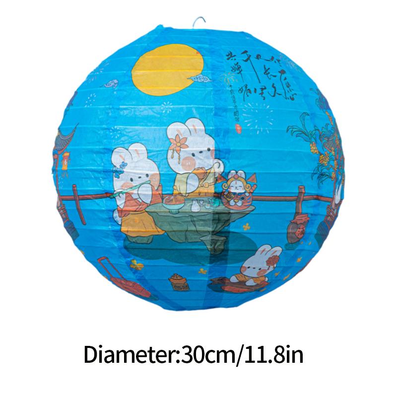 Paper Lantern Chinese Wedding Lantern Mid- Autumn Festival Lantern Decoration New Year 2025 Ornament Christmas Accessorie