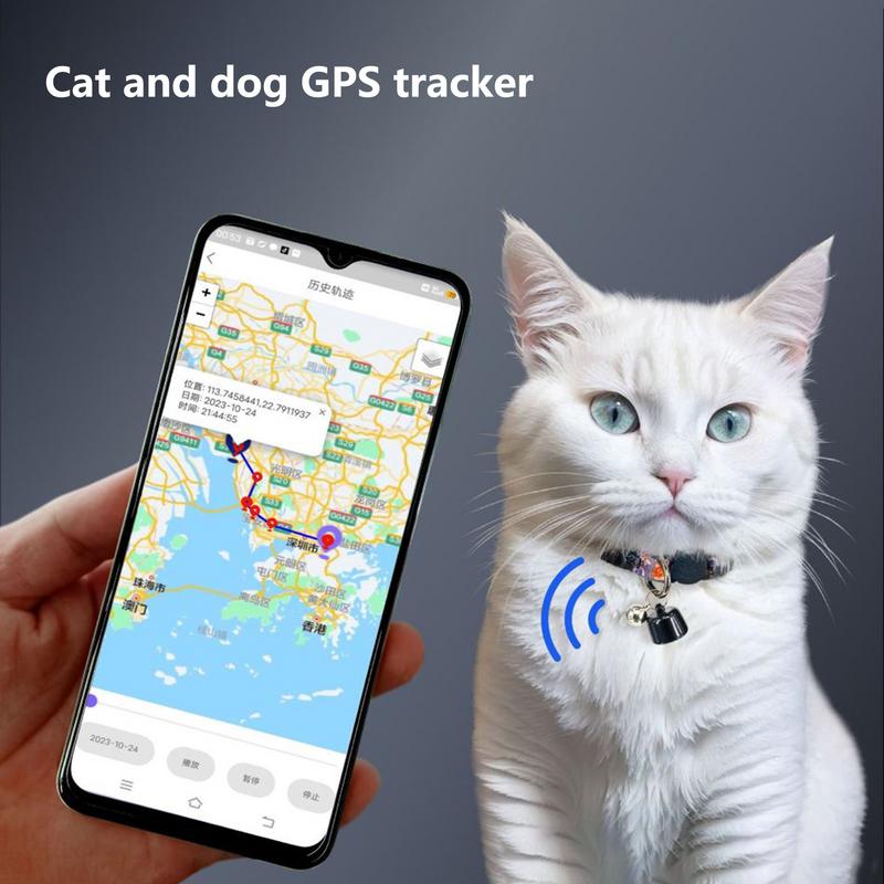 Tracker For Dogs Small Cat Locator Smart Portable GPS Tracker Device For Kids Cats Dogs Elderly Luggage For Travel And Outdoors