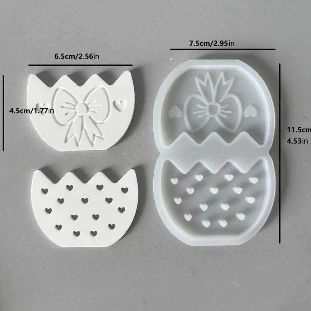 

Rabbit Silicone Casting Mold Easter Bunny Resin Mold Silicone Easter Egg Molds Spring Craft Supplies Epoxy Wax Plaster Decor