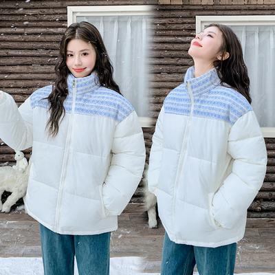 Xiaoxiangfeng Daunenjacke für Damen im Winter Neue verdickte baumwollgepolsterte Jacke für kleine Leute