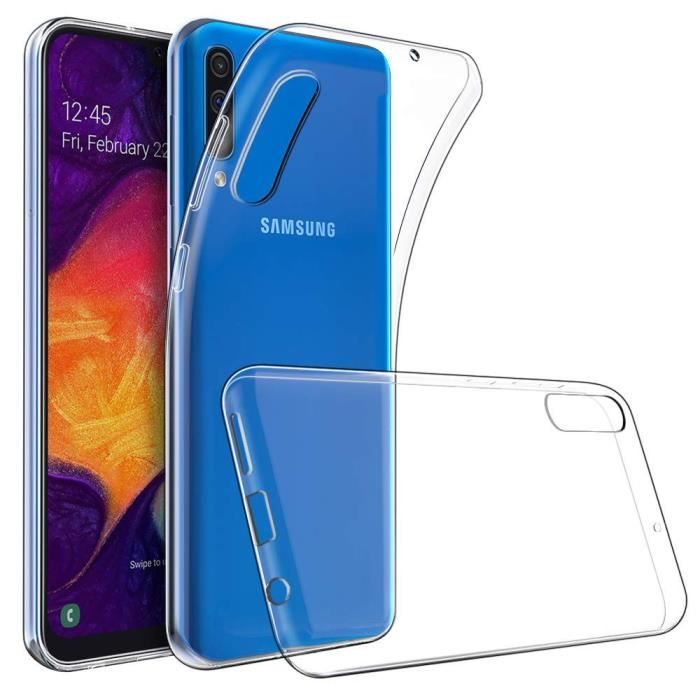 Coque - Vcomp - Samsung Galaxy A50 - UltraSlim - Ajustement parfait - Transparent