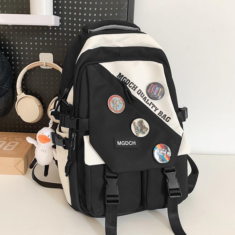 Schoolbags College Students Girls High School Students Burgundy Men Backpacks Junior High School Students Elementary School Students