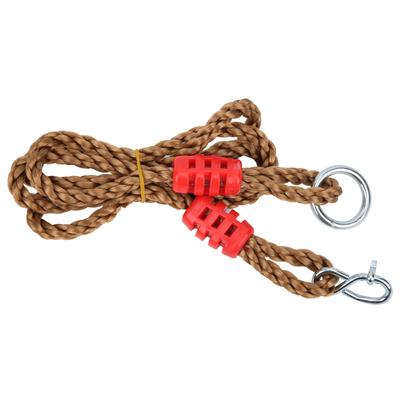 Adjustable PE Connection Rope Swing Climbing Rope Hanging Ring Connection Bearing Lengthen