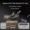 Sanhe Nitride Titanium Iron Flat Bottom Wok