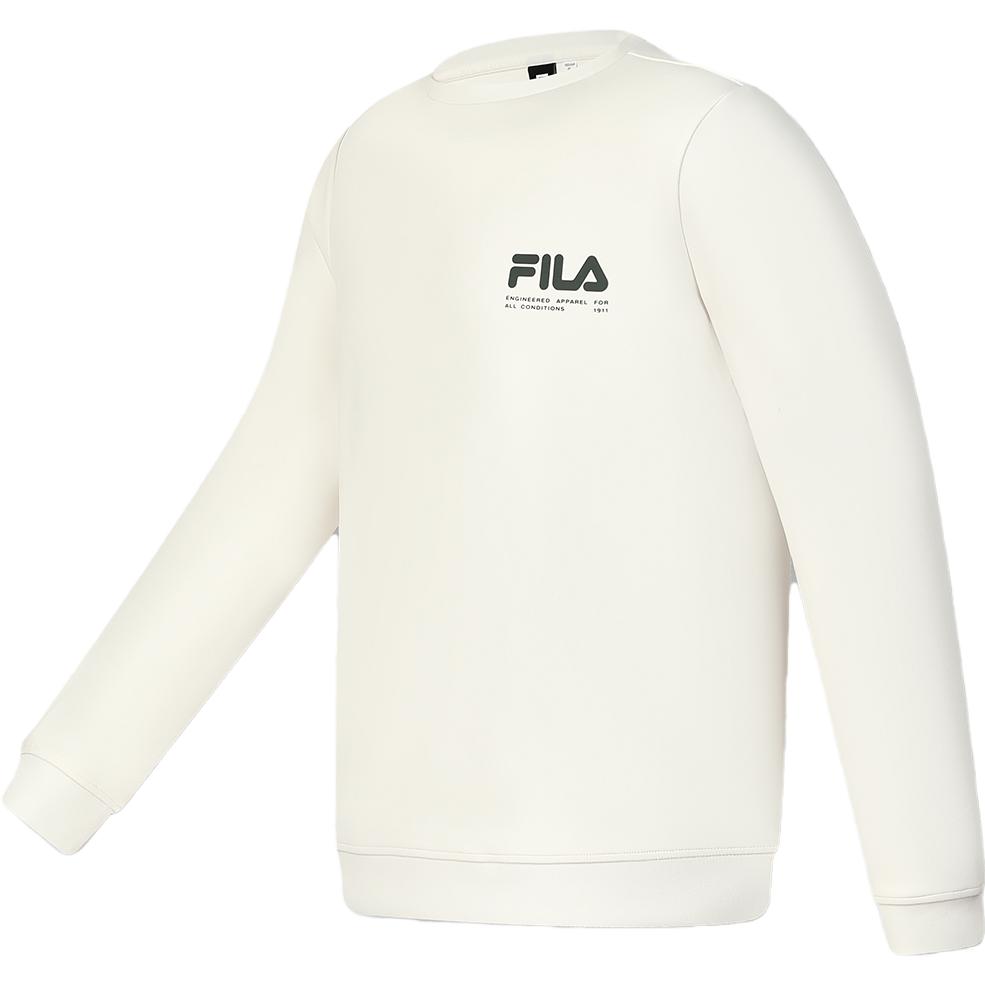 New FILA Sweatshirt Men's Standard White A11M337205F-WT