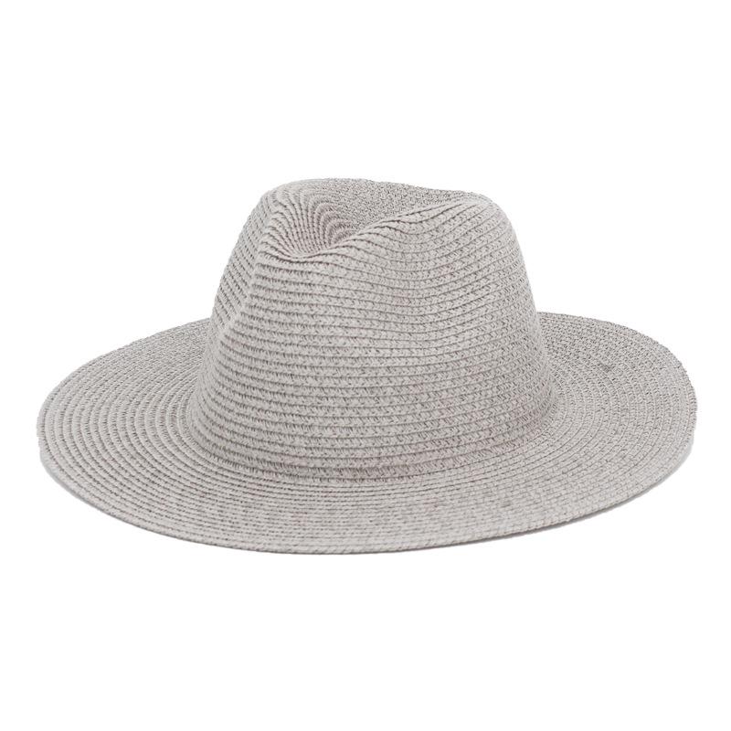 25-Farben Outdoor Vintage Stroh Cowboyhut für Reise und Strand Sonnenschutz