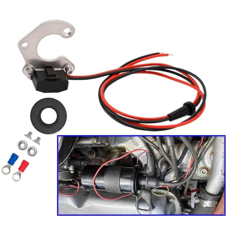 Zündumrüstsatz 1442 für IHC 4-Zylinder Elektronischer Zündspulensatz Automobilzubehör Einfache Installation