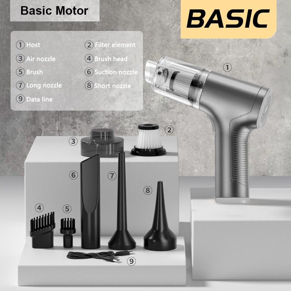 Cyclone Filter Rechargeable Battery For Machine Accessories Handheld Powerful Wireless Car Vacuum Cleaner Mini Wash for Car