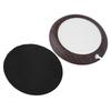 USB Cup Warmer Heat Beverage Mug Mat Office Tea Coffee Heater Pad Dark Wood Grain