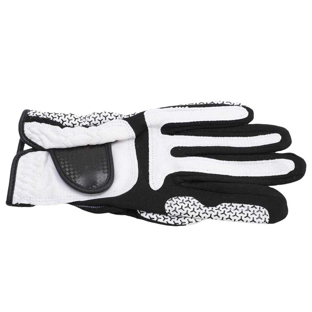 Golfing Glove High Elasticity Anti Slip Touch Fastener Breathable Golfing Handwear Left Hand