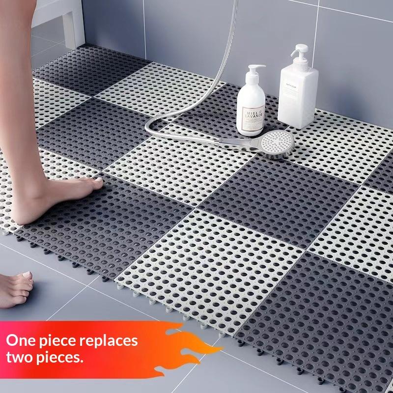 Shower Room Bathroom Anti-Slip Mat Waterproof Mat For Bathing Anti-Fall Toilet Room