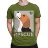 Rescue Beagle Funny 100 Cotton Tshirt Beagle Tees Tops For Unisex