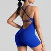 Estivo Casual Puro Cotone High-End Fitness Capispalla Asciugatura Rapida Esercizio Yoga Tuta Jumpsuit
